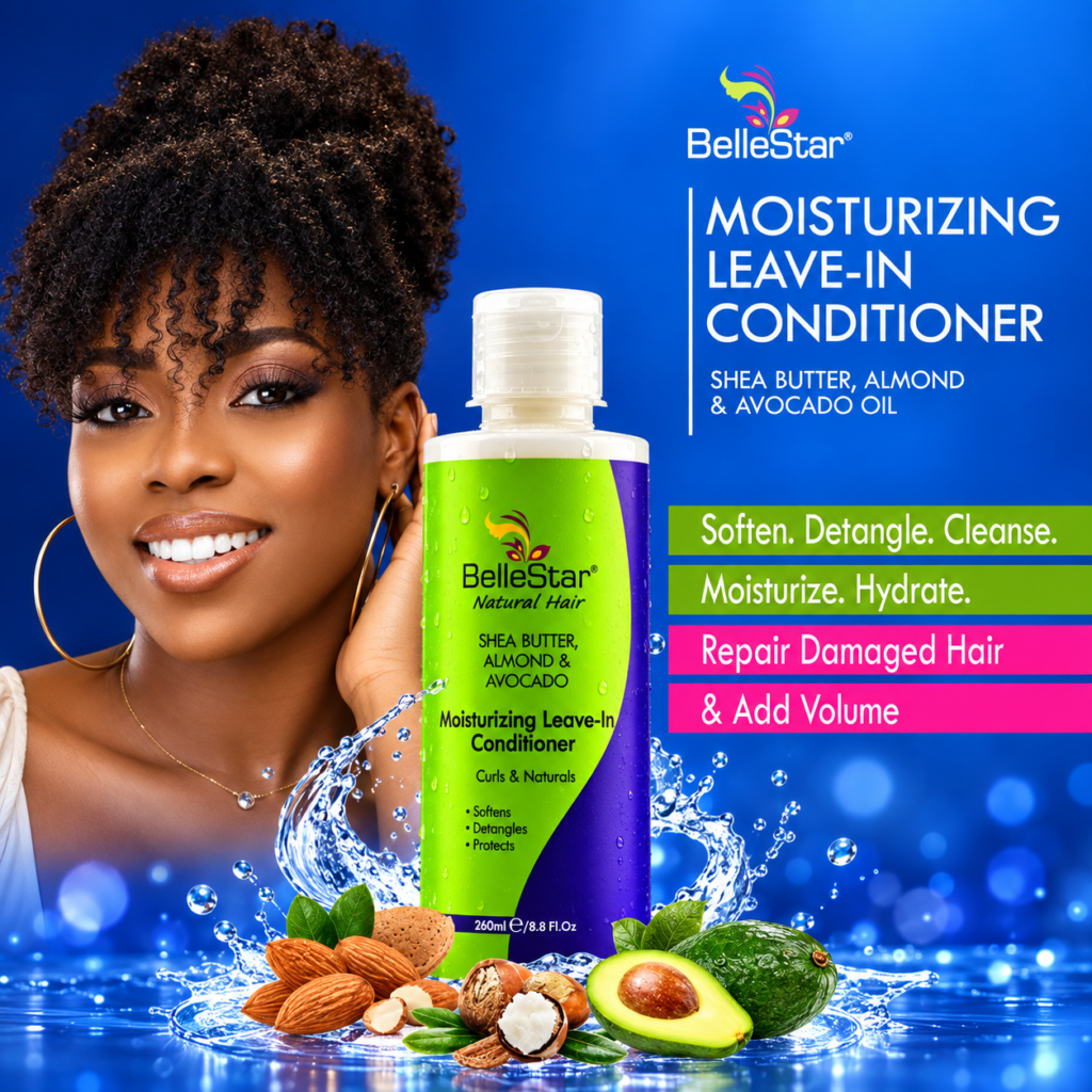 BELLESTAR MOISTURIZING LEAVE IN CONDITIONER