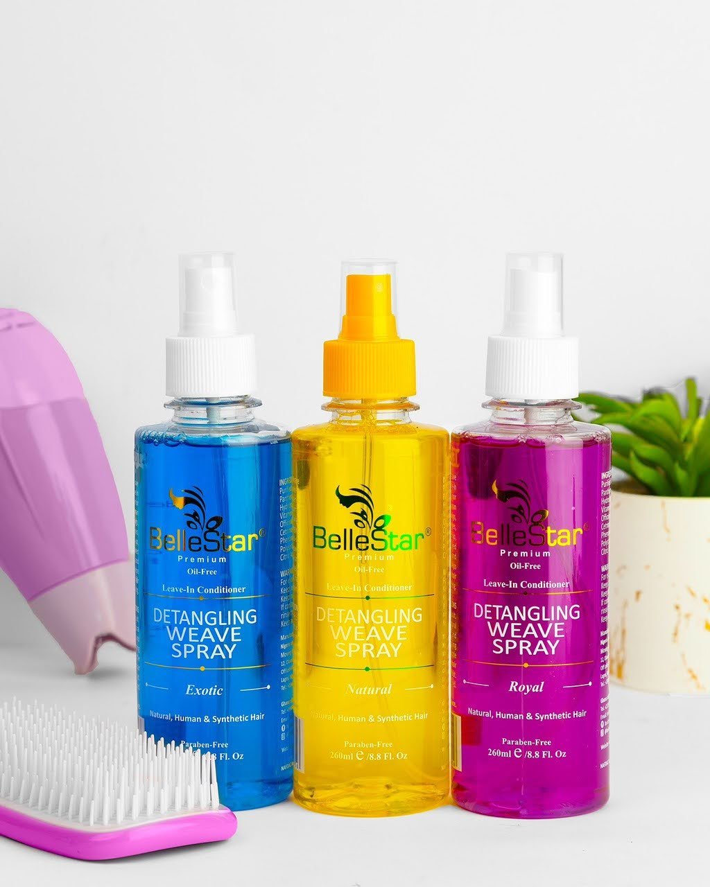 BELLESTAR DETANGLING WEAVE SPRAY